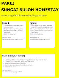 Senarai Harga Pakej Sungai Buloh Homestay