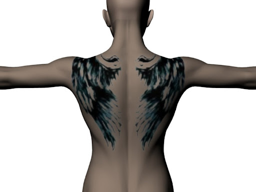 Free Tattoo Designs Broken Wings Angel Tattoos Desaign Free Tattoo Designs Broken Wings Angel Tattoos Desaign