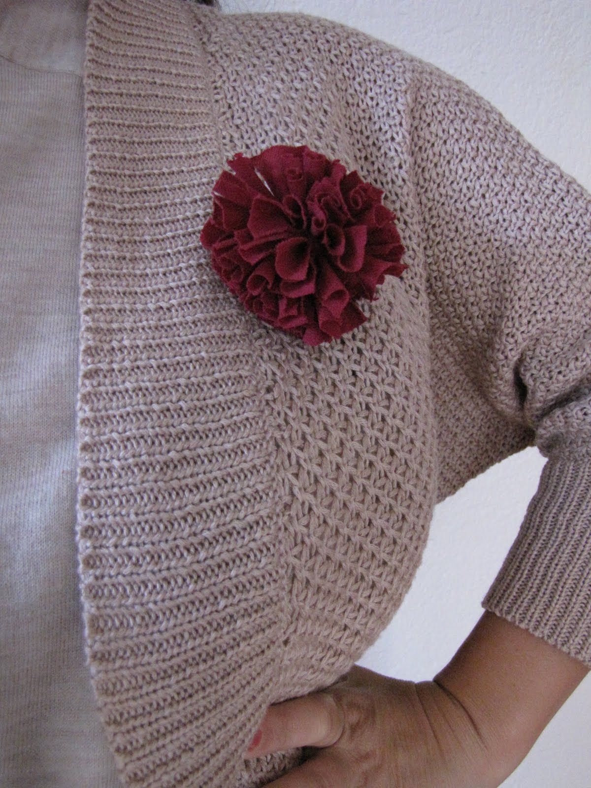 Little Treasures Fabric carnation tutorial