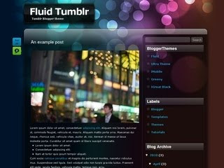 Fluid+Tumblr Download Best Template Premium Blogger