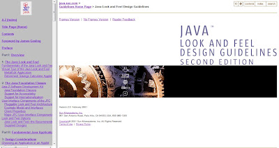Java Look and Feel Design Guidelines