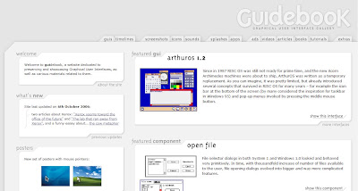 Guide Book: Graphical User Interface Gallery