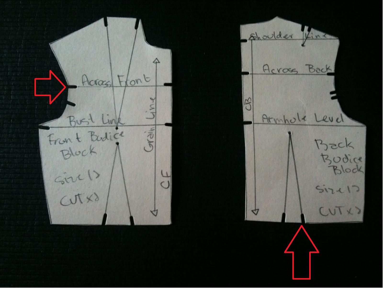 Roses are Blue First Lesson In Pattern Cutting )