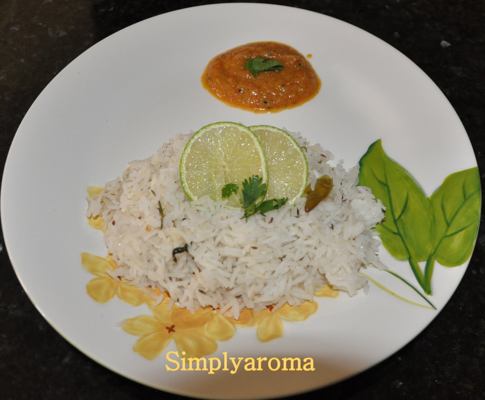 Simplyaroma Jeera Rice with Gravy