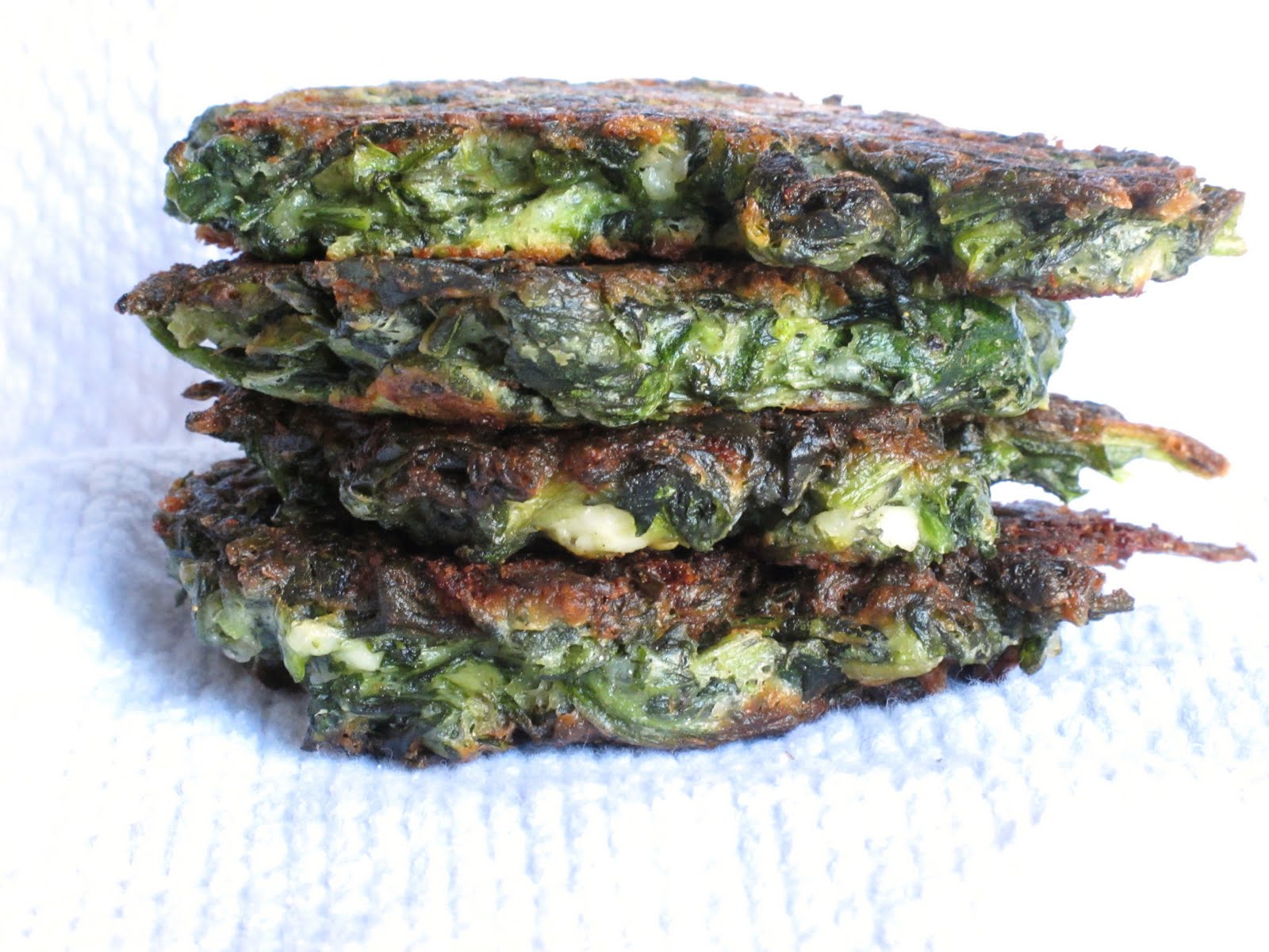 Spinach pancakes recipe