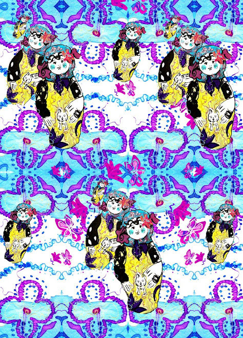 Russian Doll Wrapping Paper