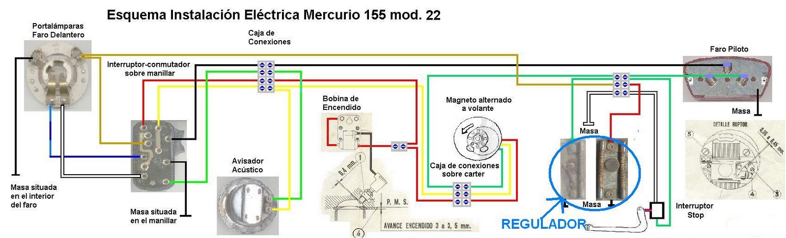 Esquema Electrico Mercurio 155