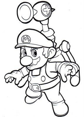 Preschool Coloring Sheets: Mario Coloring Pagesfree Coloring Super  Mariofunny Mario Coloring