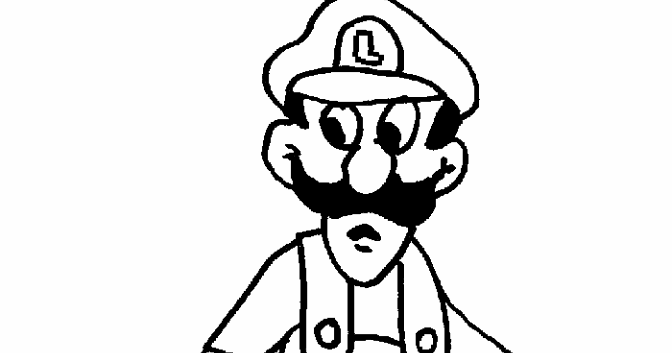 Cartoon Coloring Pages: Mario coloring pages to print