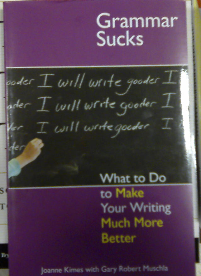 grammar sucks book Xxx picture black up my gay