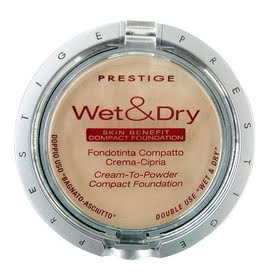 Prestige Wet Dry Compact Foundation Fondotinta Crema Polvere Da Usare Bagnato O Asciutto