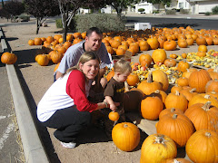 The Family at the Pumpkin Patch