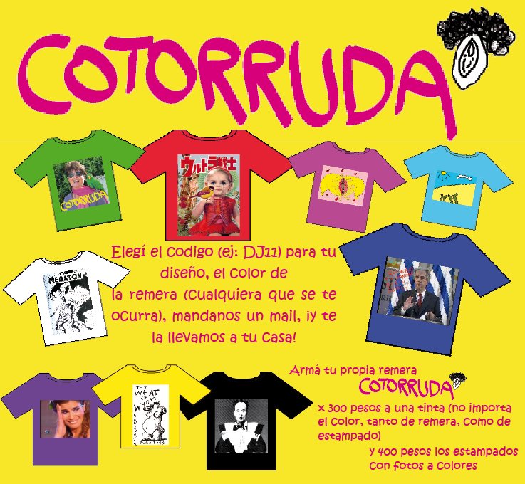 REMERAS COTORRUDA