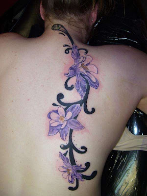 Purple+daisy+tattoo+meaning