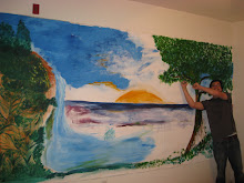 Monkey hanging from tree