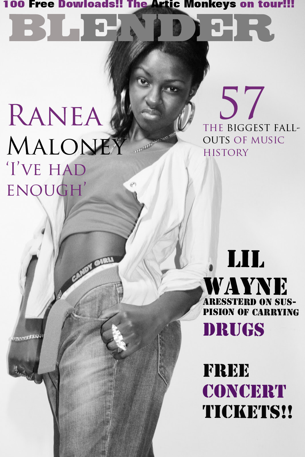 content pages magazine