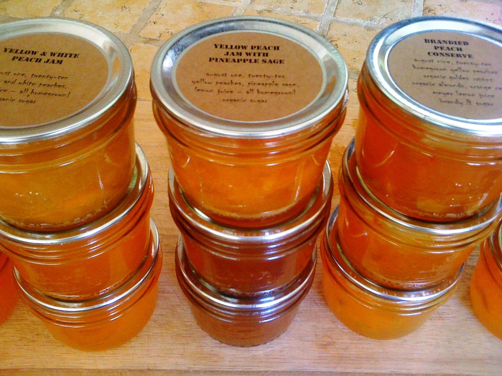 Peach Jam With Pineapple Sage Hitchhiking to Heaven