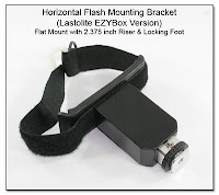 CP1104H: Horizontal Flash Mounting Bracket - Lastolite EZYBox Version