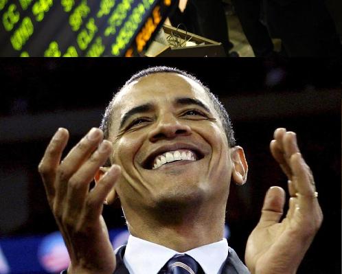 Wall St collapse gives jubilant Obama a surge in the polls