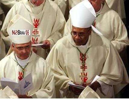 Bishops dump Obama en masse