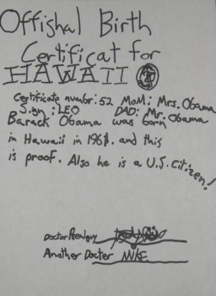 Mystery of Obama's birth certificate solved. Obama+birth+certif