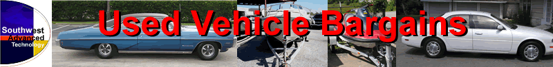 Used Vehicle Bargains