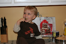 Helping me bake cookies, Umm!