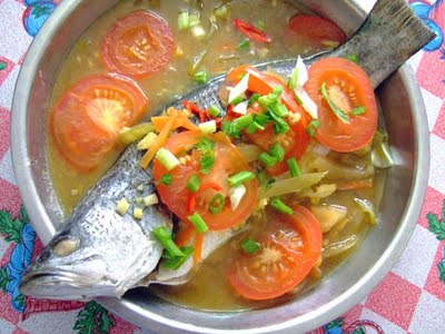 Ikan Siakap Kukus ala Thai | NZ resepi World Ikan Siakap Kukus ala Thai | NZ resepi World