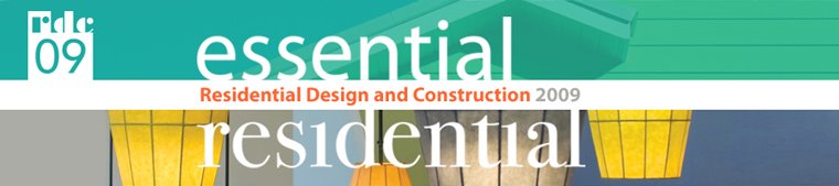 Residential Design and Construction 2009 Blog