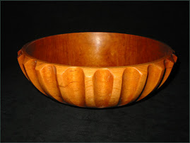 Fluted Cherry Bowl