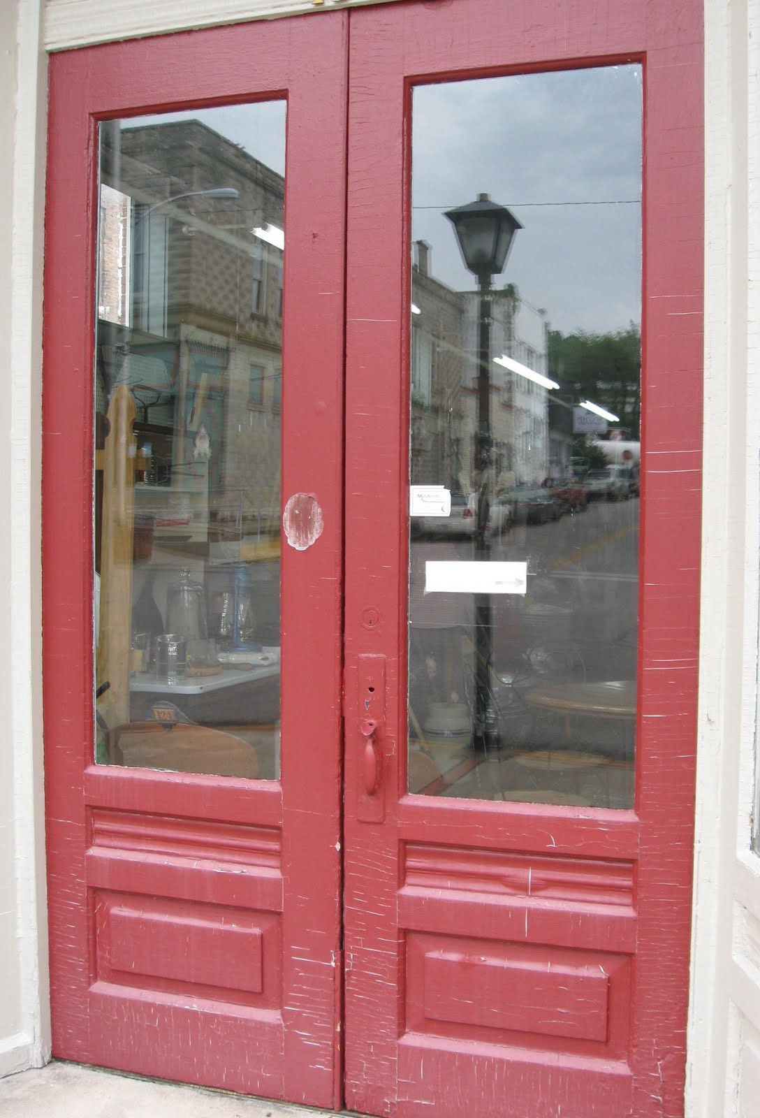 FOLKWAYS NOTEBOOK SMALL TOWN ARCHITECTURAL DOORS KENTUCKY