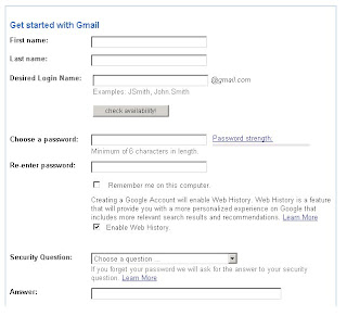 Create A Gmail