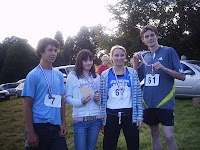 winners of the junior and adult races