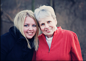 Susan R. Posterro and her mom, Lynne McAtee