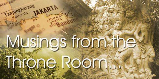 Musings from the throne room