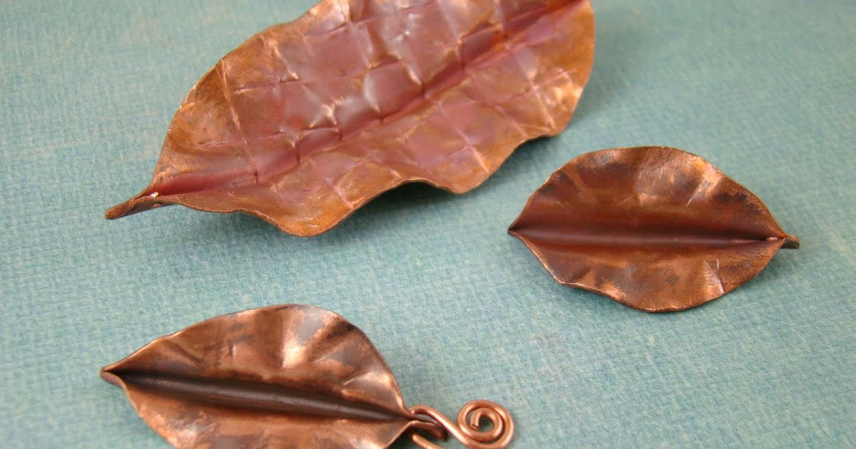 Precious Metals Class Project Copper Leaves