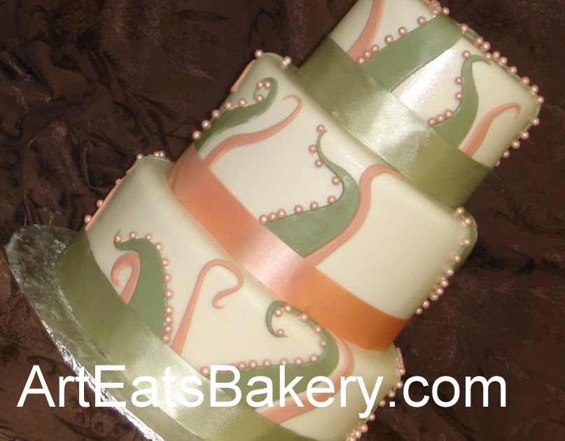Art Eats Bakery custom fondant wedding and birthday cake ...