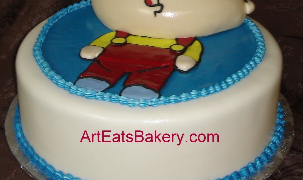 Art Eats Bakery custom fondant wedding and birthday cake ...