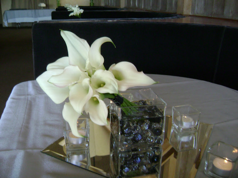 Calla Lilly centerpiece