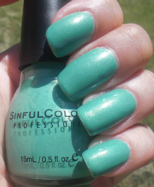 concrete and nail polish sinful