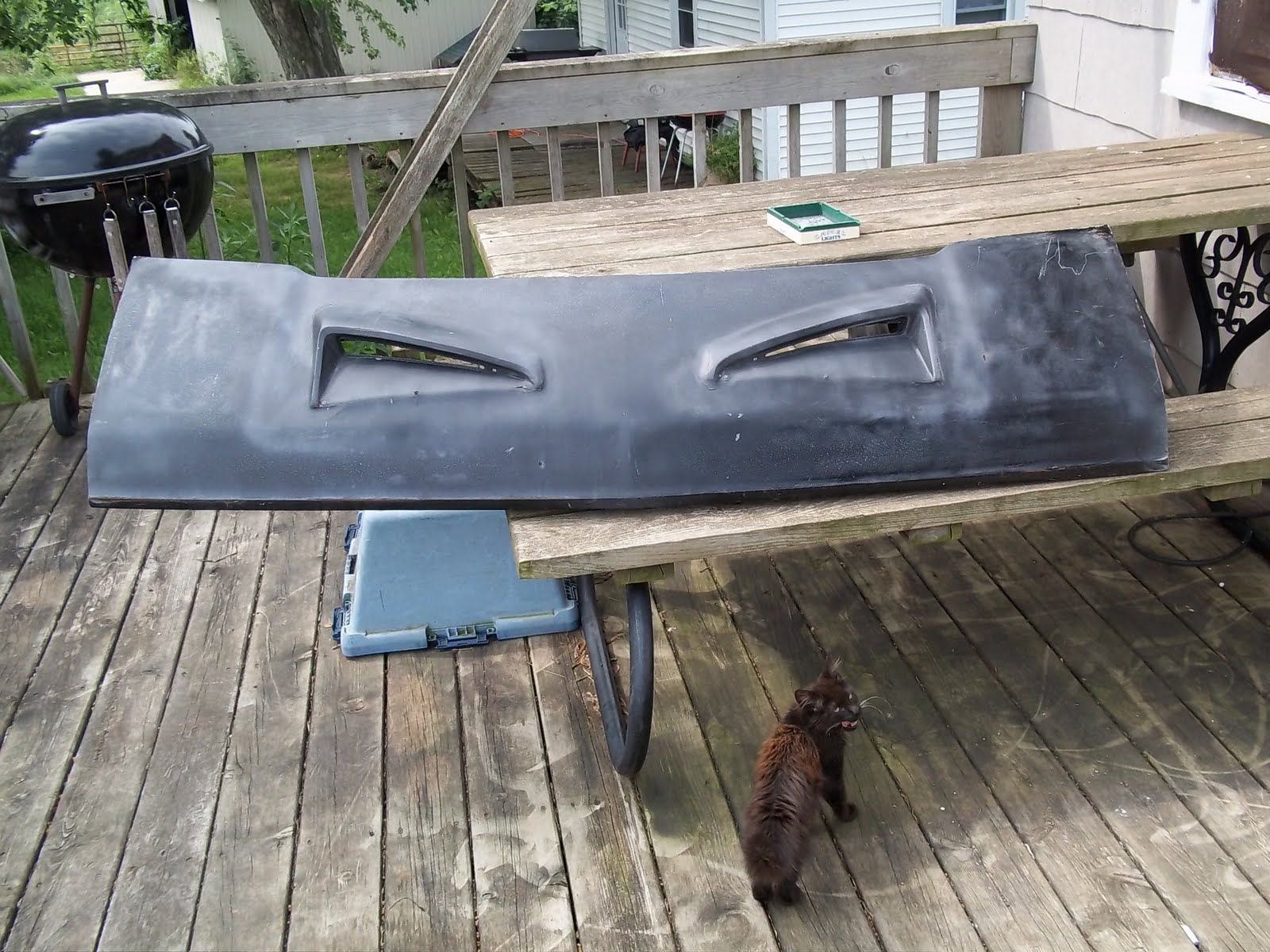 1992 Dodge Van Scooped Hood