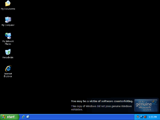 Quita el Mensaje de falsificacion de Windows XP sin parches Quita el Mensaje de falsificacion de Windows XP sin parches