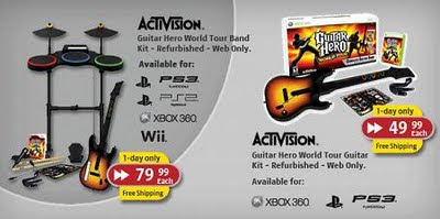 Activision Guitar Hero: World Tour - Complete Band Game, PS3