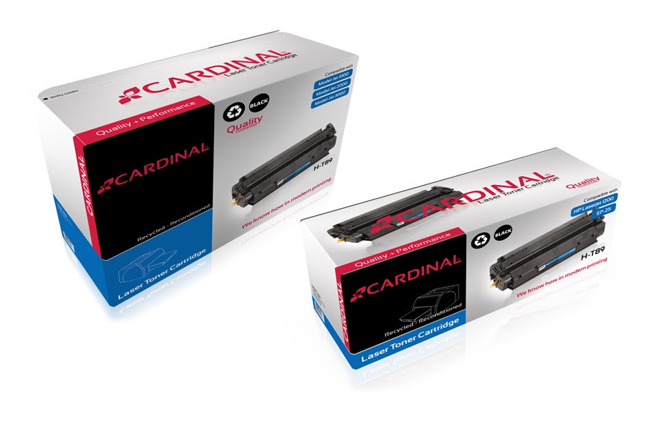 IJ'sDESIGN Laser Toner Cartridge Package Design