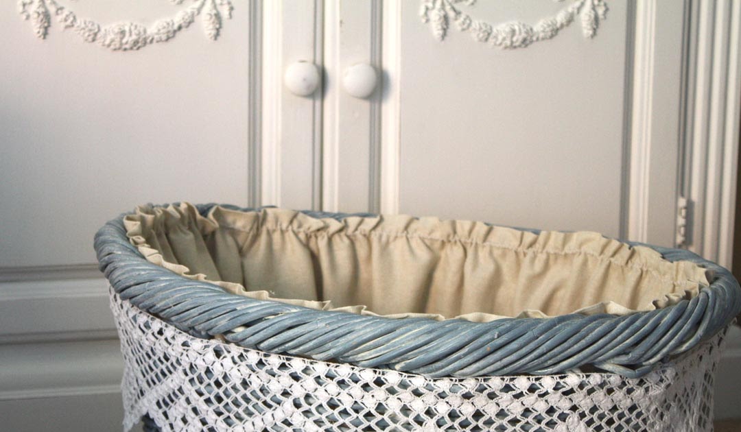 My Romantic Home Laundry Basket Makeover