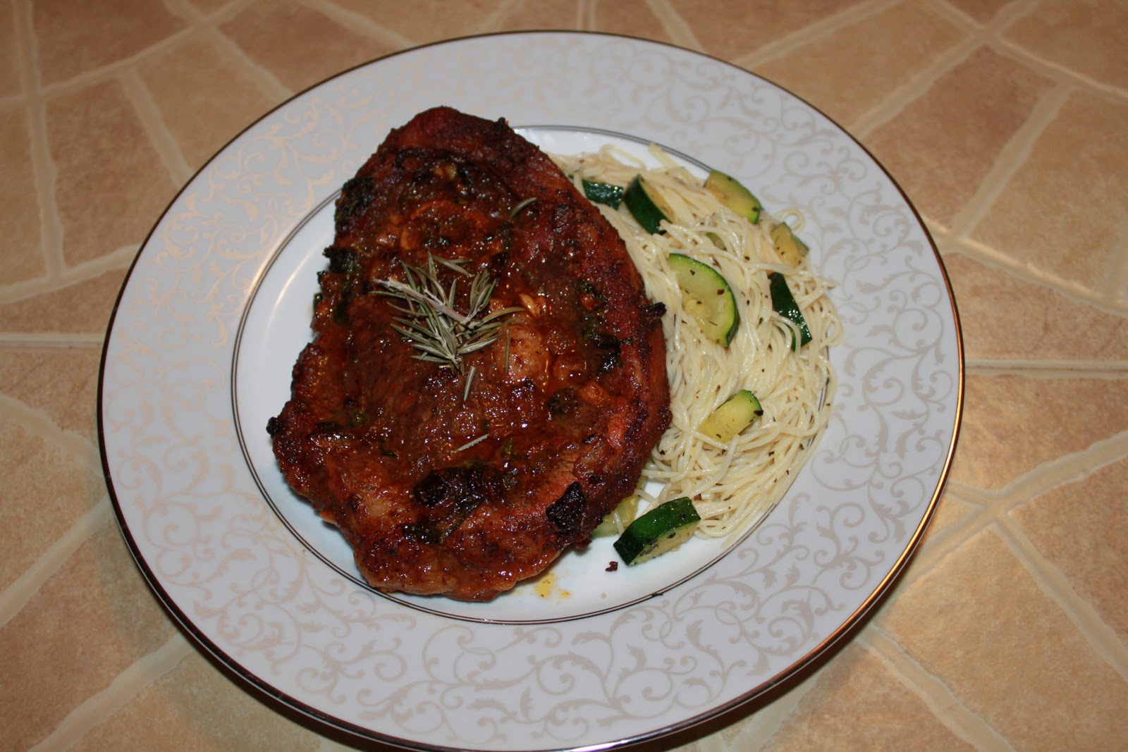 Spicy Grilled Lamb Steak