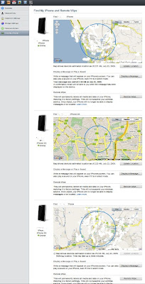 Find my iPhone works with multiple iPhones.