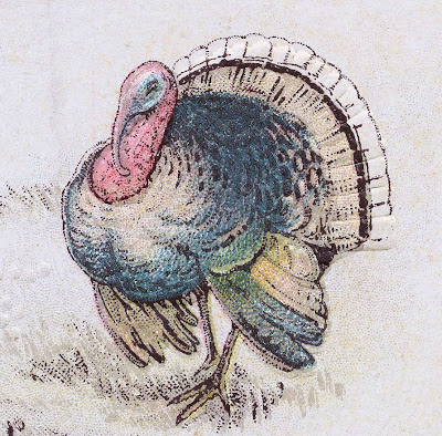 Free Thanksgiving Clip Art Turkey Postcard