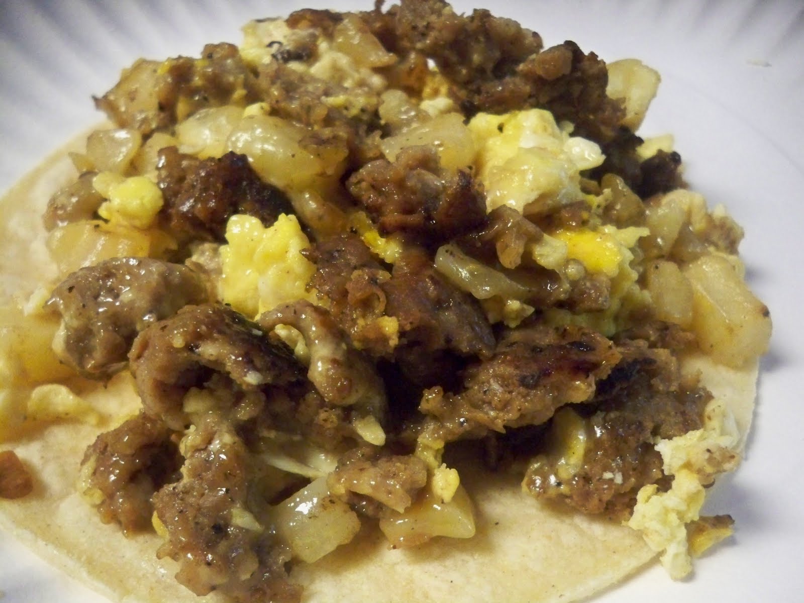 Kelly's Healthified Kitchen Sausage Skillet Scramble