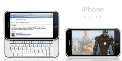 i-Phone ELITE has slider full QWERTY keypad